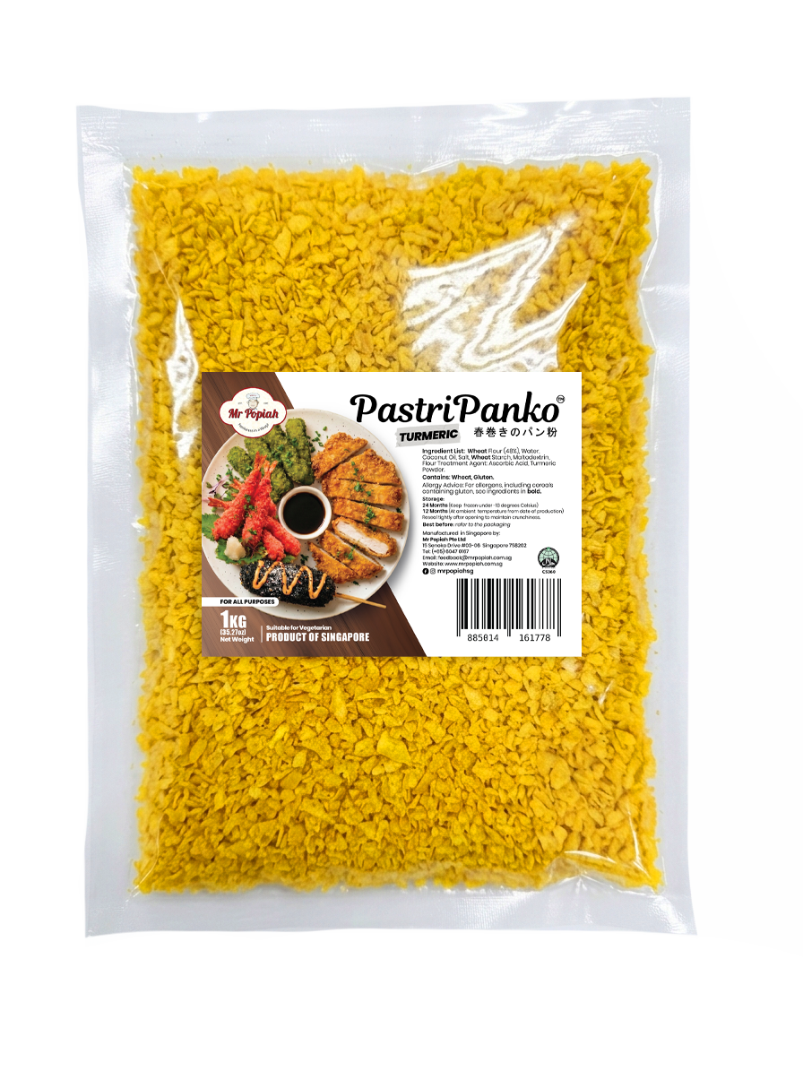 PastriPanko Turmeric Yellow packaging